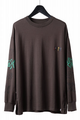 FACETASM GRAPHIC LONG SLEEVE TEE