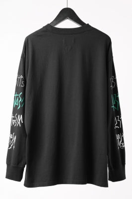 FACETASM GRAPHIC LONG SLEEVE TEE