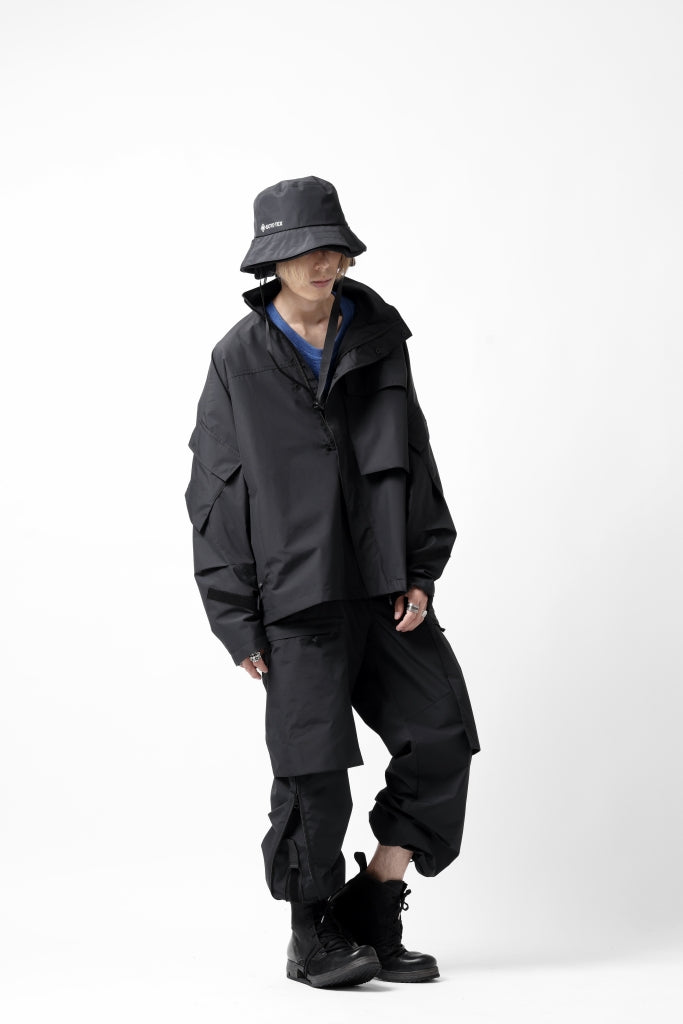 D-VEC x ALMOSTBLACK ZIPPER-LIGHT JACKET / GORE-TEX INFINIUM 2L