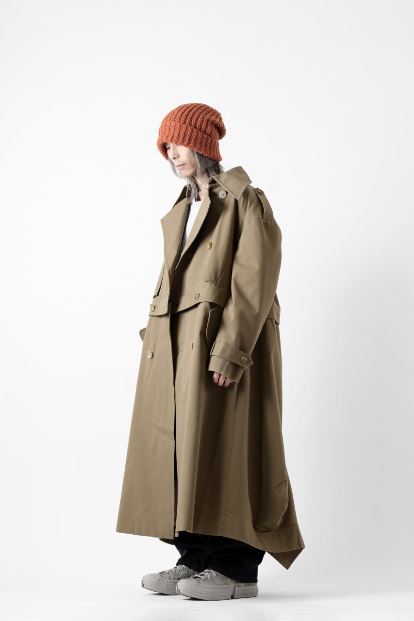 Feng Chen Wang DETACHABLE TRENCH COAT