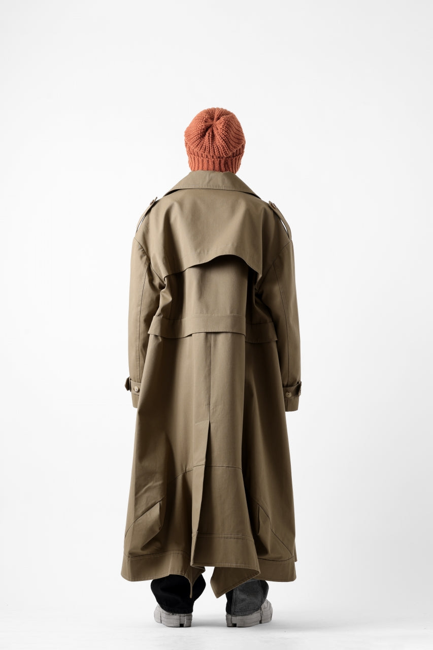 Feng Chen Wang DETACHABLE TRENCH COAT