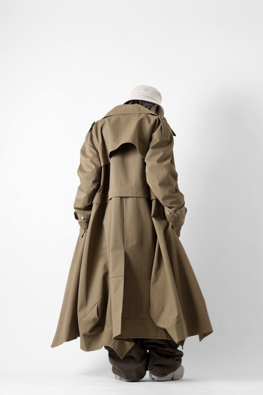 Feng Chen Wang DETACHABLE TRENCH COAT