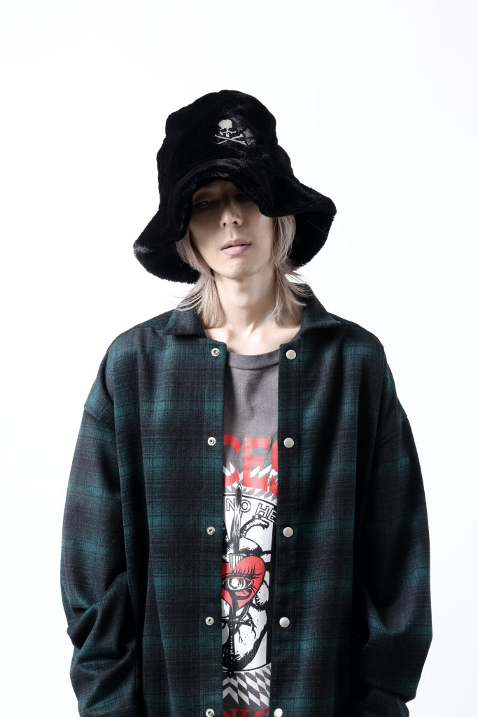 mastermind JAPAN BUCKET HAT / FAUX FUR