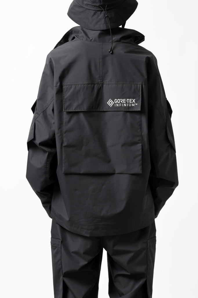 D-VEC x ALMOSTBLACK ZIPPER-LIGHT JACKET / GORE-TEX INFINIUM 2L