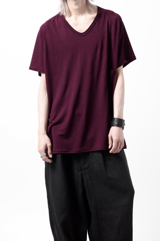 CAPERTICA PRISONER SHIRTS / SUPER 120s WASHABLE WOOL JERSEY