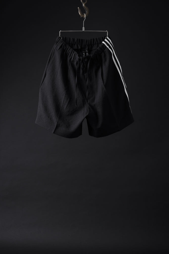 Y-3 Yohji Yamamoto THREE STRIPES TAILORED SHORTS