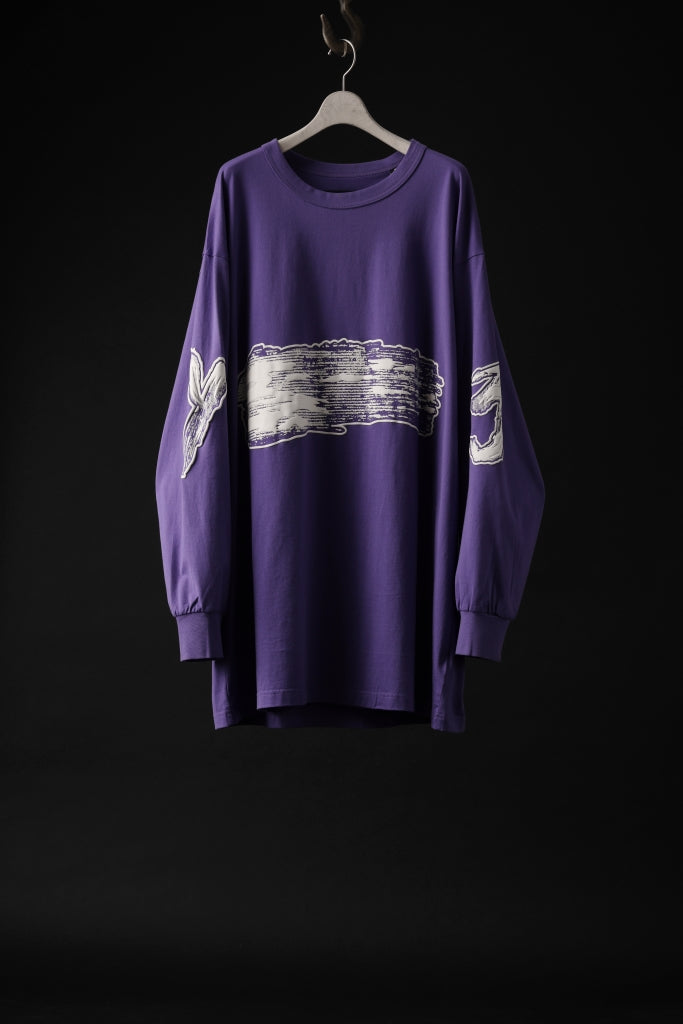 Y-3 Yohji Yamamoto GRAPHICS LONG SLEEVE TOP / SC JERSEY