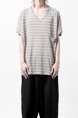 CAPERTICA BORDER PRISONER SHIRT / LINEN JERSEY