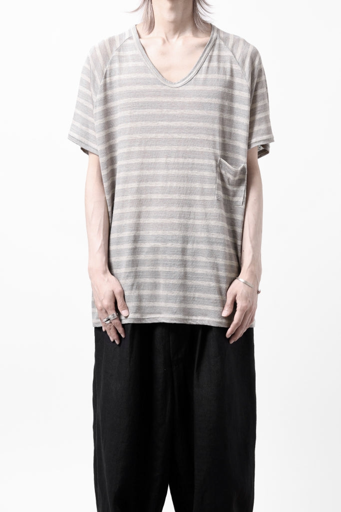 CAPERTICA BORDER PRISONER SHIRT / LINEN JERSEY