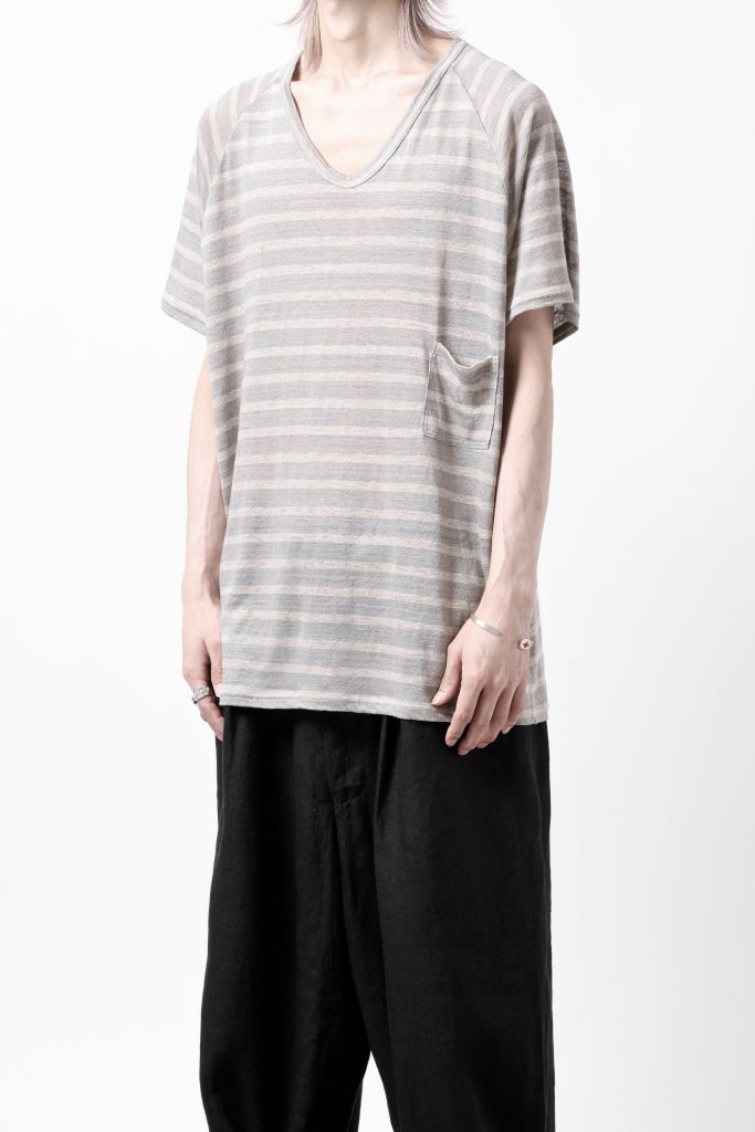 CAPERTICA BORDER PRISONER SHIRT / LINEN JERSEY