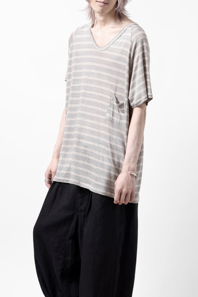 CAPERTICA BORDER PRISONER SHIRT / LINEN JERSEY