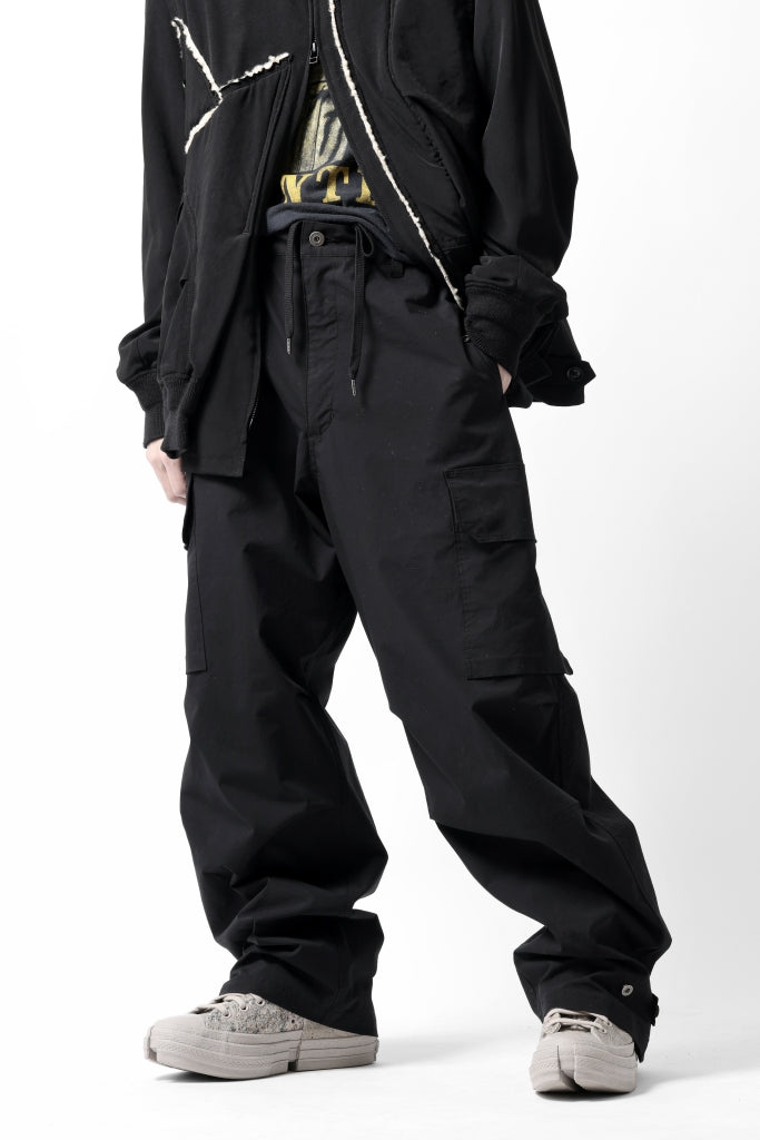  ISAMU KATAYAMA BACKLASH WIDE CARGO PANTS 