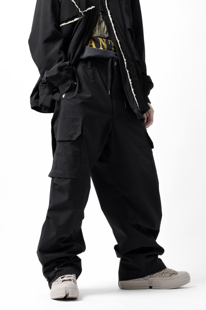  ISAMU KATAYAMA BACKLASH WIDE CARGO PANTS 