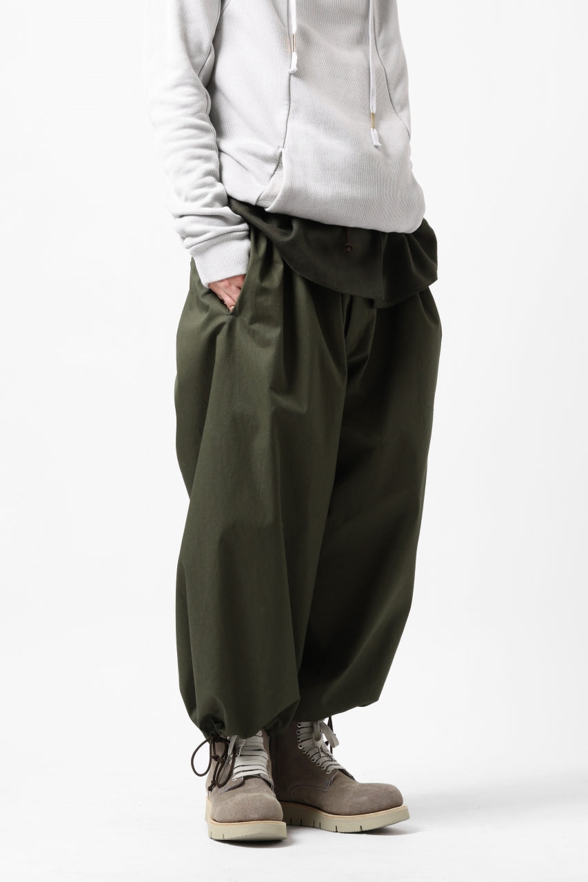 Y's BANG ON! No.166 THAI PANTS / HIGH DENSITY GABARDINE COTTON