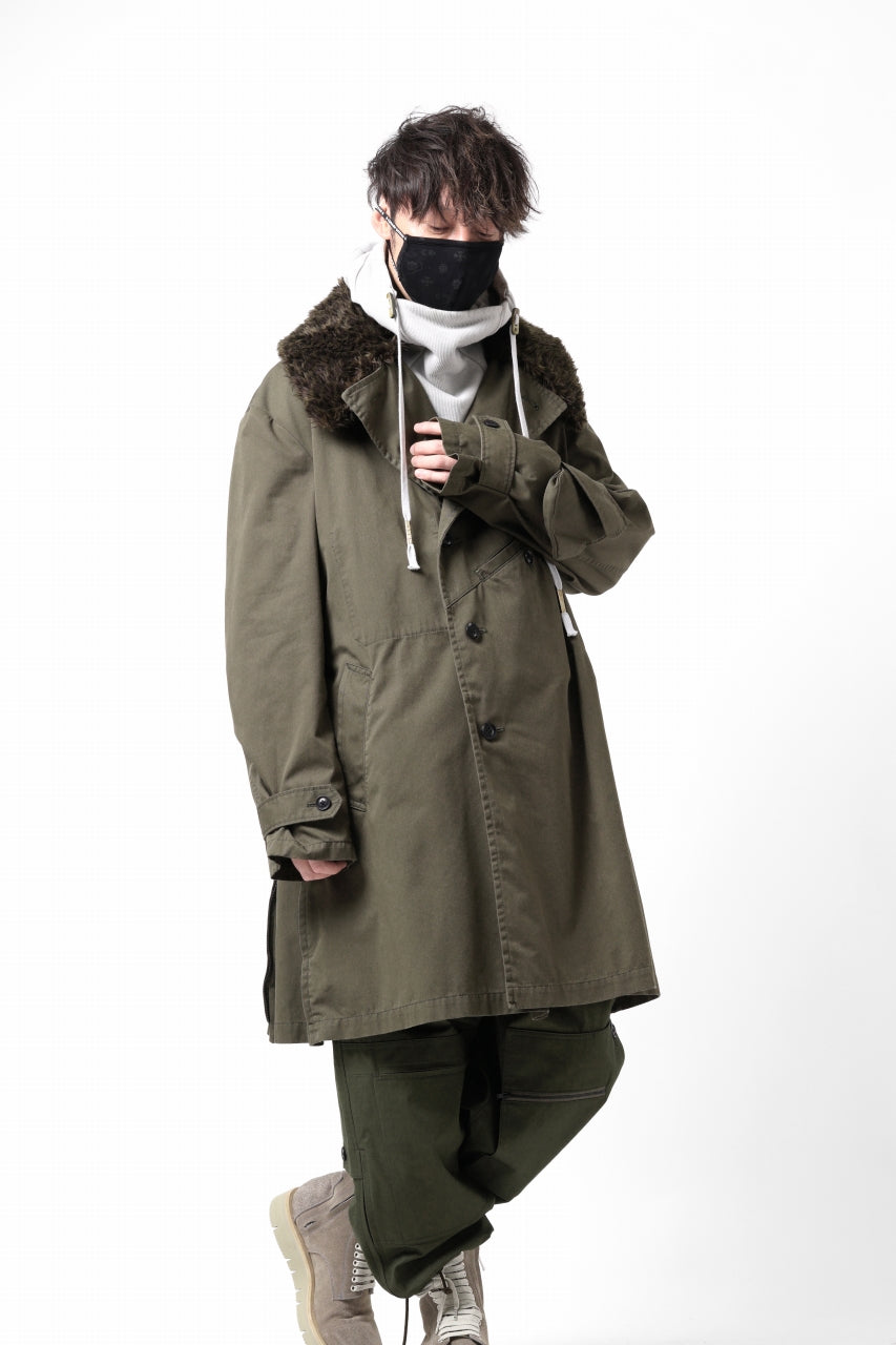 Y's BANG ON! No.186 MILITARY OVER COAT