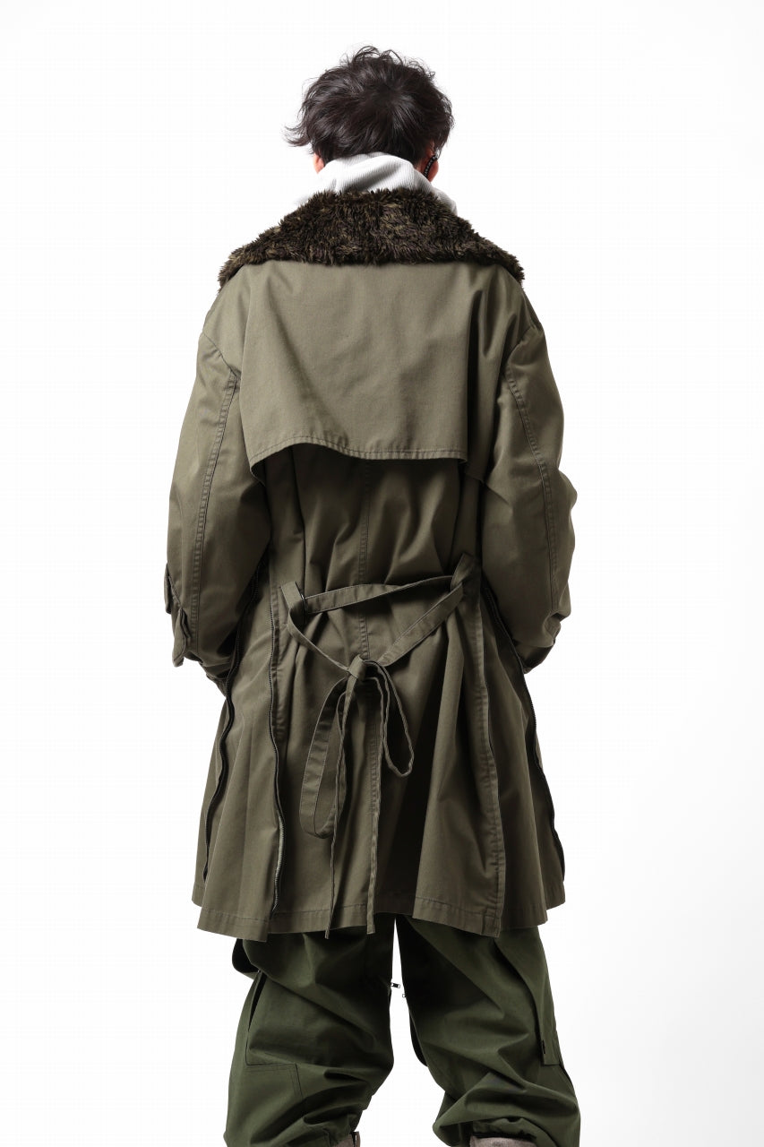 Y's BANG ON! No.186 MILITARY OVER COAT