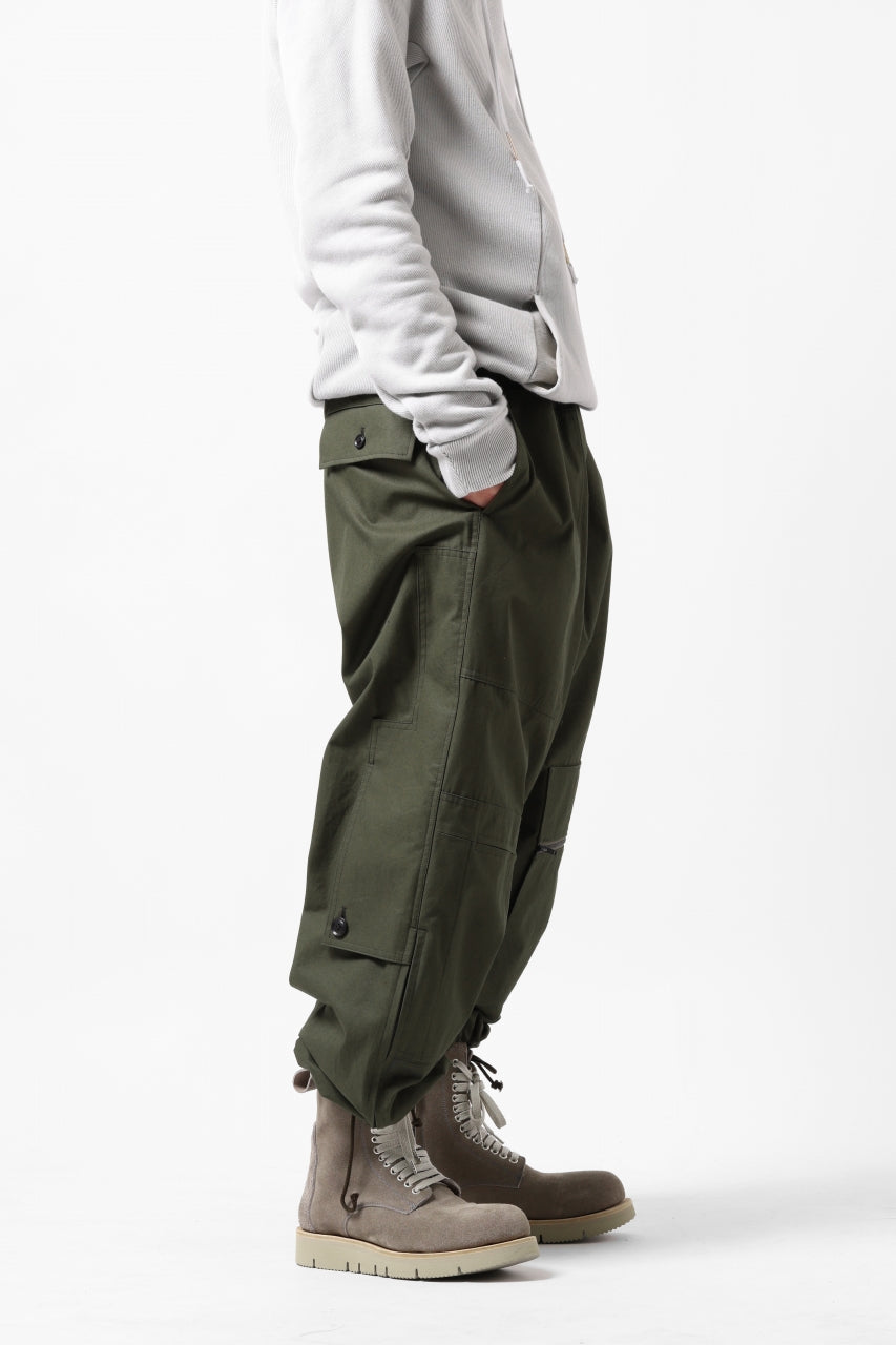 Y's BANG ON! No.189 PATCH WORK PANTS / HIGH DENSITY GABARDINE COTTON