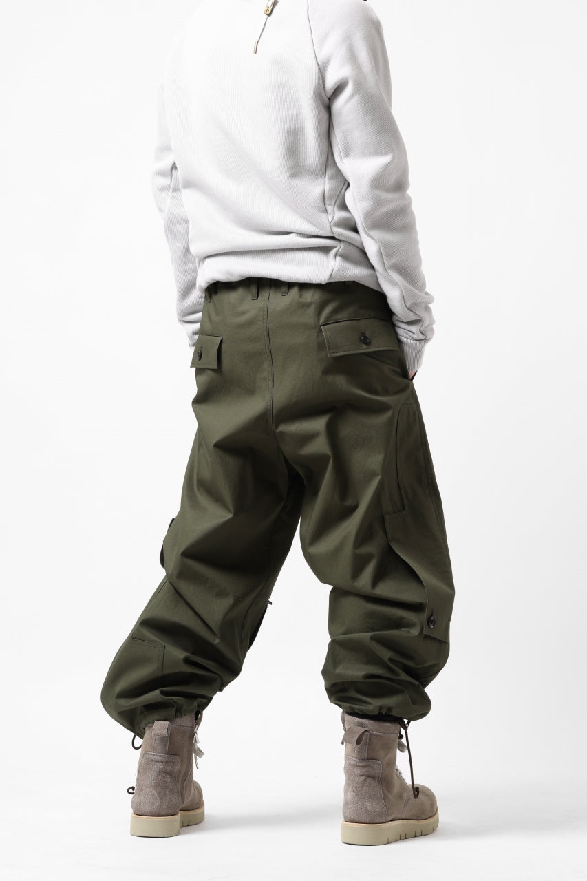 Y's BANG ON! No.189 PATCH WORK PANTS / HIGH DENSITY GABARDINE COTTON