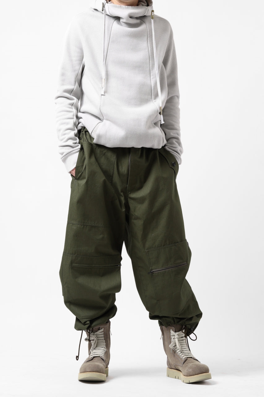 Y's BANG ON! No.189 PATCH WORK PANTS / HIGH DENSITY GABARDINE COTTON