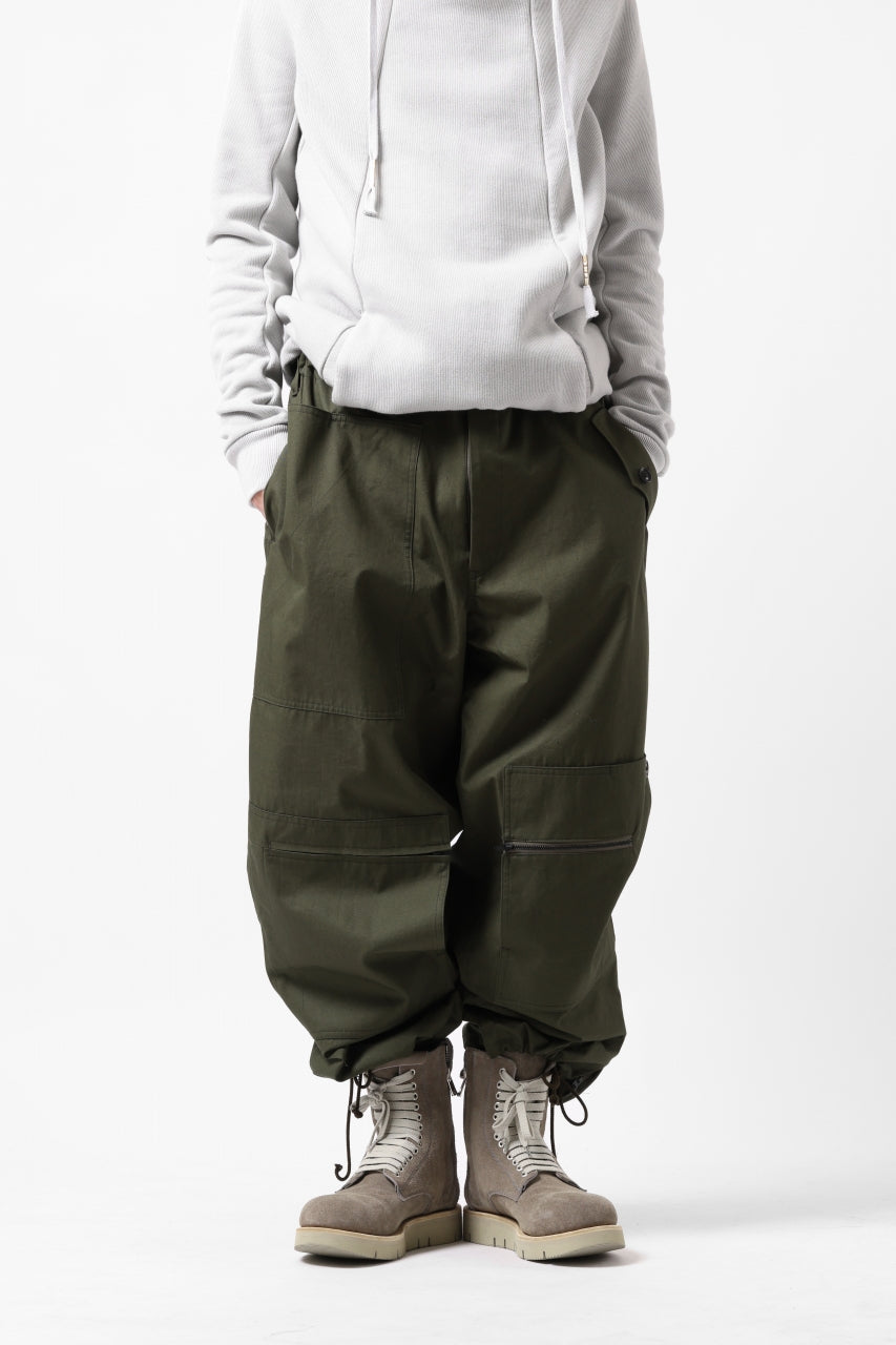 Y's BANG ON! No.189 PATCH WORK PANTS / HIGH DENSITY GABARDINE COTTON