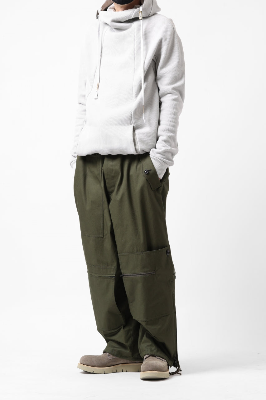 Y's BANG ON! No.189 PATCH WORK PANTS / HIGH DENSITY GABARDINE COTTON