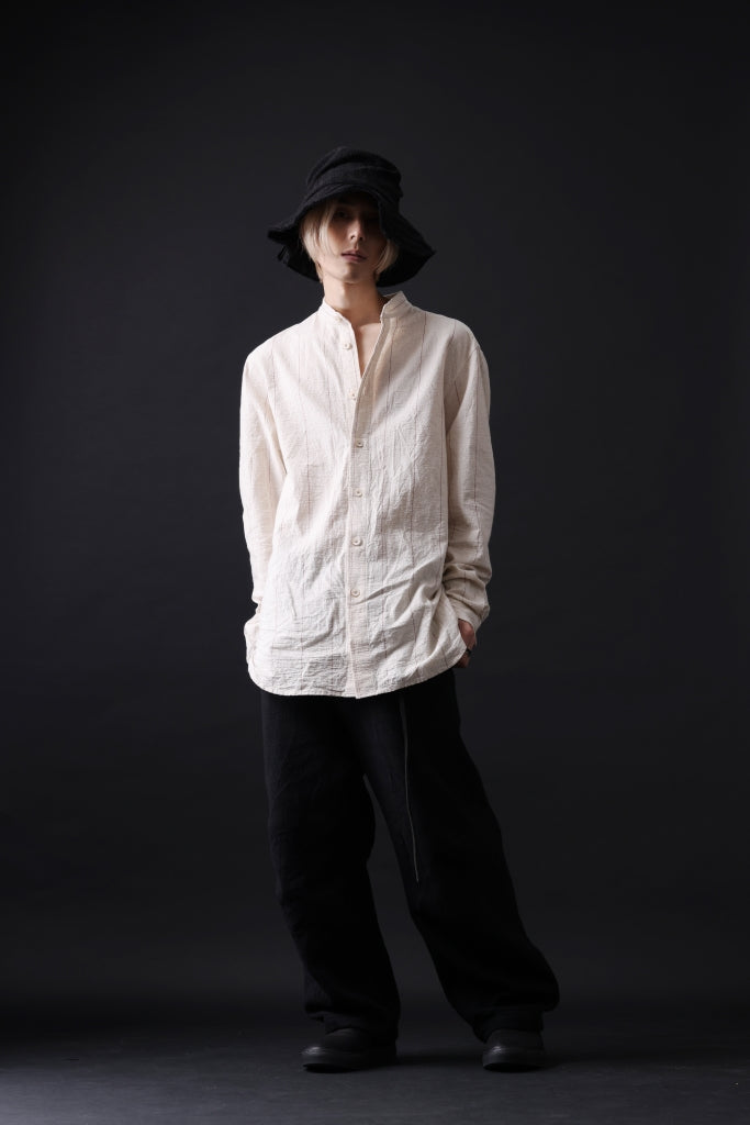 forme d'expression Band Collared Shirt 