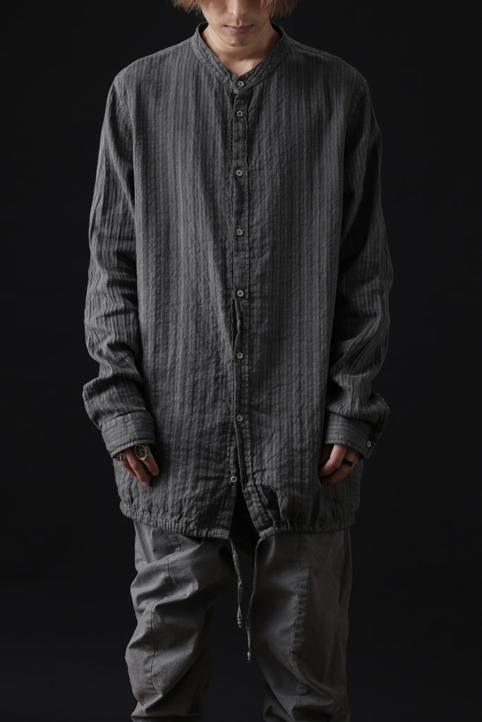 daub DYEING LONG SHIRT / CL-STRIPE