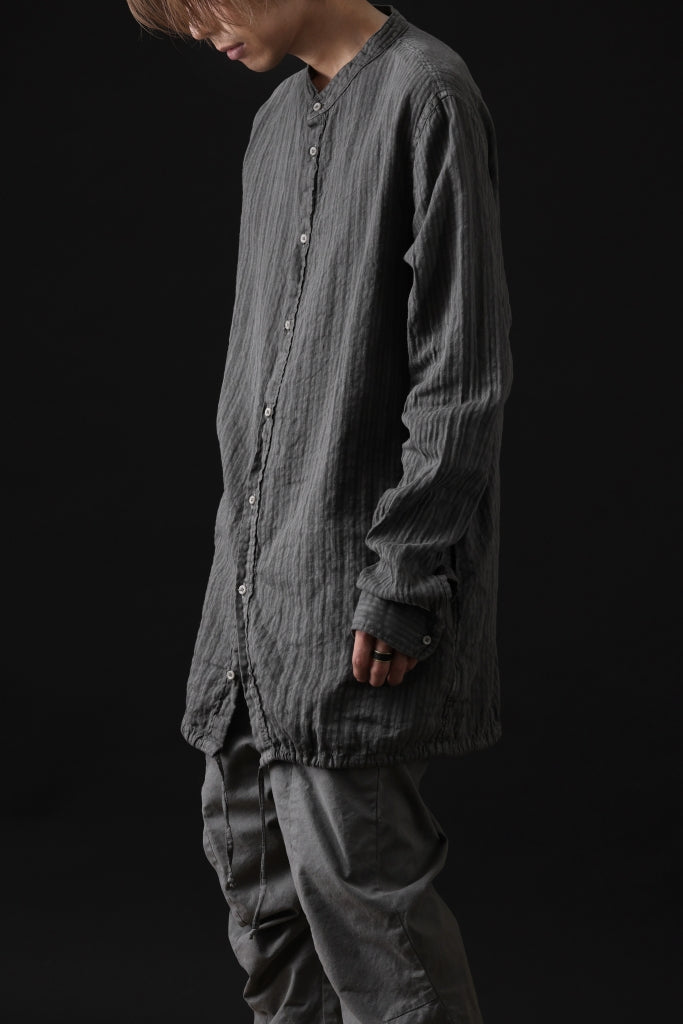 daub DYEING LONG SHIRT / CL-STRIPE