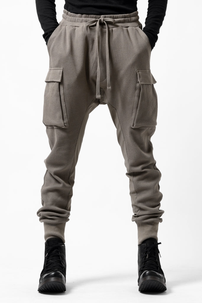 thom/krom WORKED EASY JOGGER PANTS / WAFFLE JERSEY