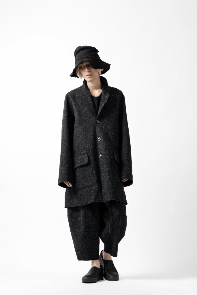 YUTA MATSUOKA jacket-coat / british wool melton including kempi