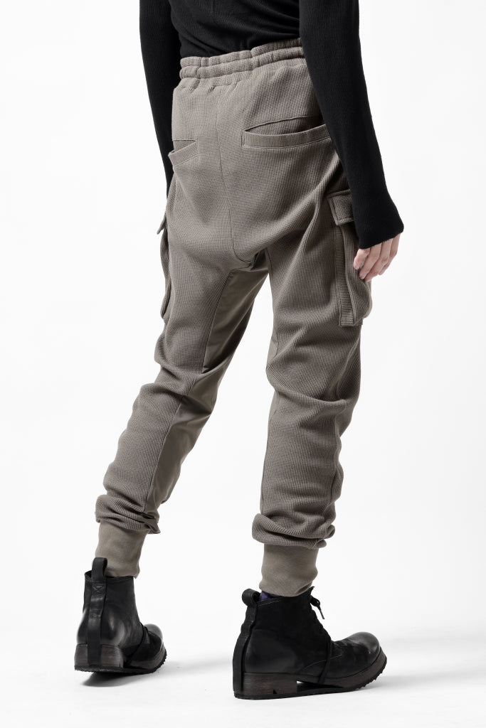 thom/krom WORKED EASY JOGGER PANTS / WAFFLE JERSEY