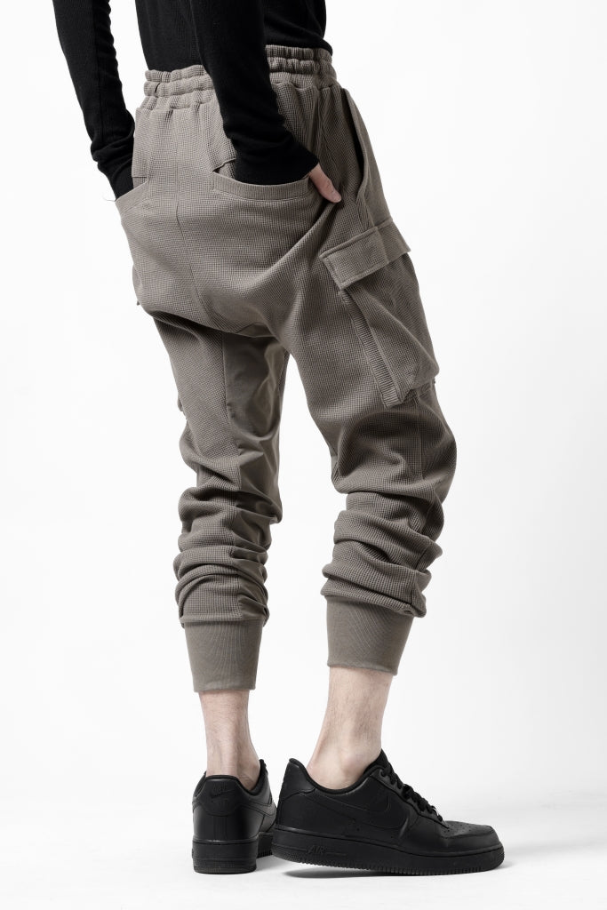 thom/krom WORKED EASY JOGGER PANTS / WAFFLE JERSEY