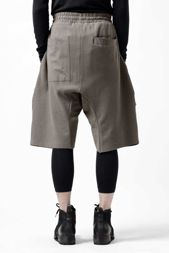 thom/krom LOWCROTCH EASY SHORTS / WAFFLE JERSEY