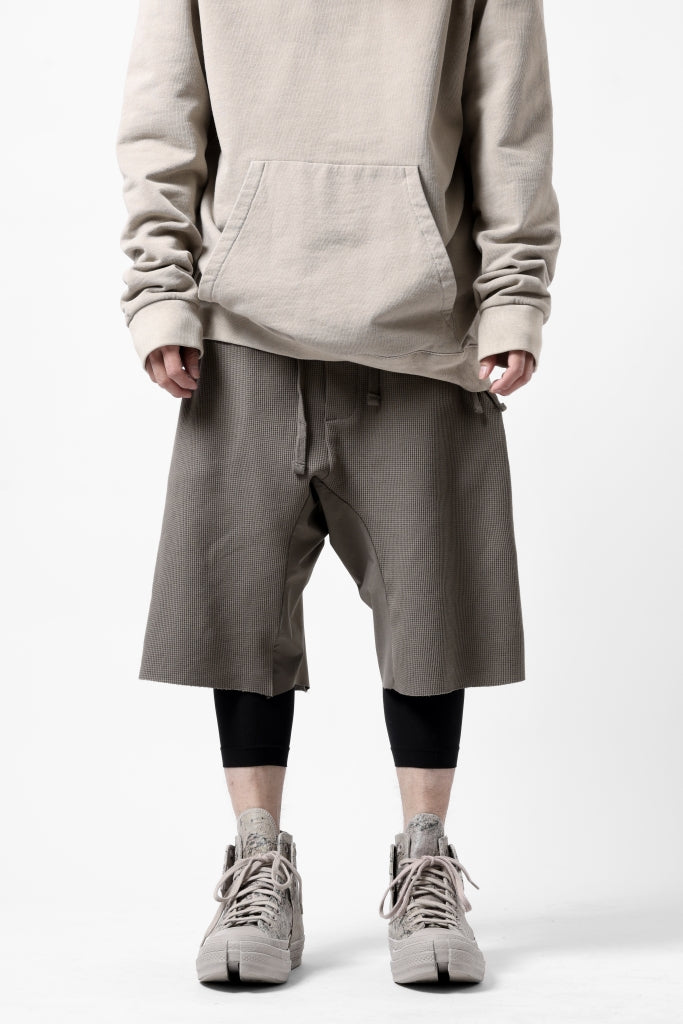 thom/krom LOWCROTCH EASY SHORTS / WAFFLE JERSEY