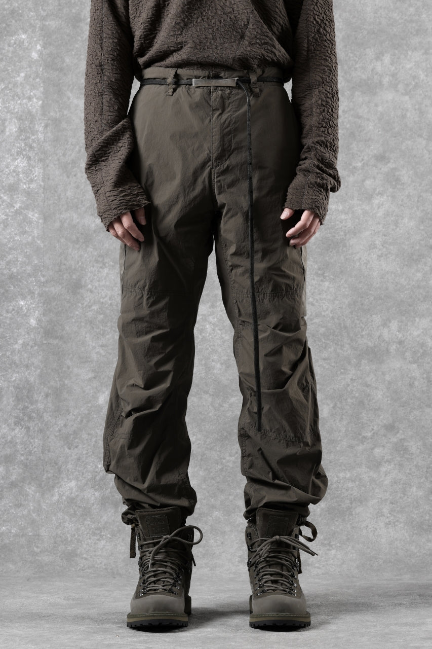 Ten c NYLON CARGO TROUSERS / GARMENT DYED