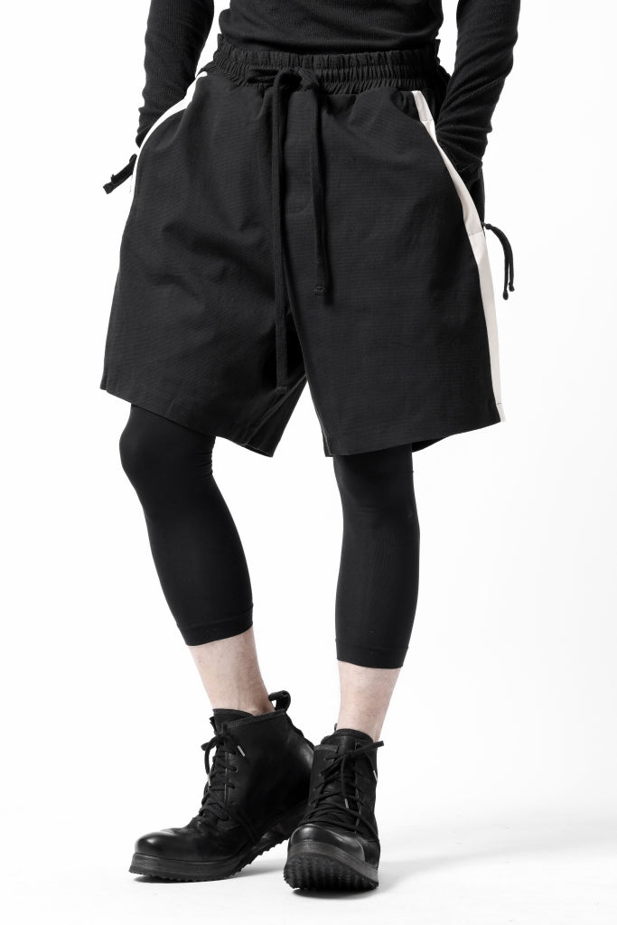 thom/krom SIDE LINE SHORTS / ELASTIC VISCOSE