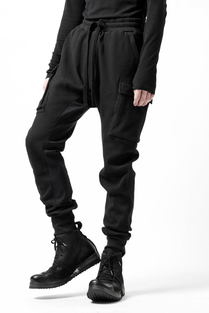 thom/krom WORKED EASY JOGGER PANTS / WAFFLE JERSEY