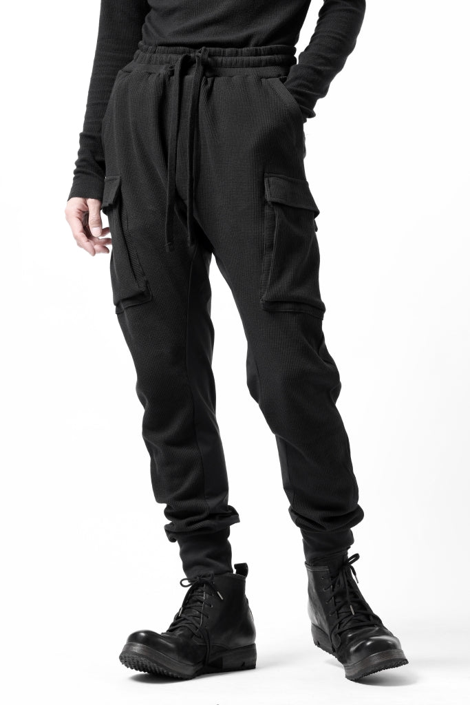 thom/krom WORKED EASY JOGGER PANTS / WAFFLE JERSEY