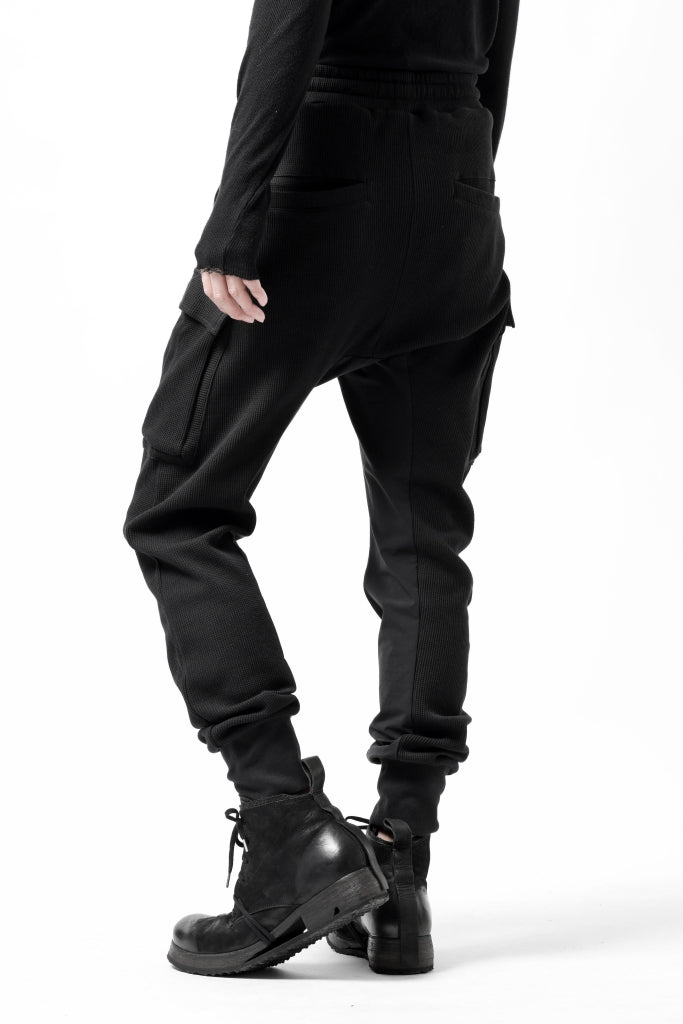 thom/krom WORKED EASY JOGGER PANTS / WAFFLE JERSEY