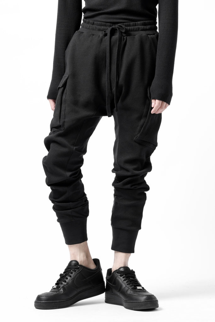 thom/krom WORKED EASY JOGGER PANTS / WAFFLE JERSEY