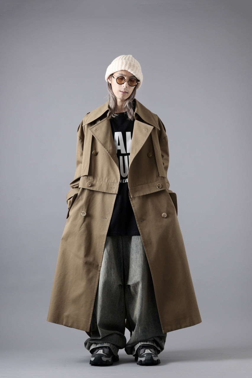 Feng Chen Wang DETACHABLE TRENCH COAT