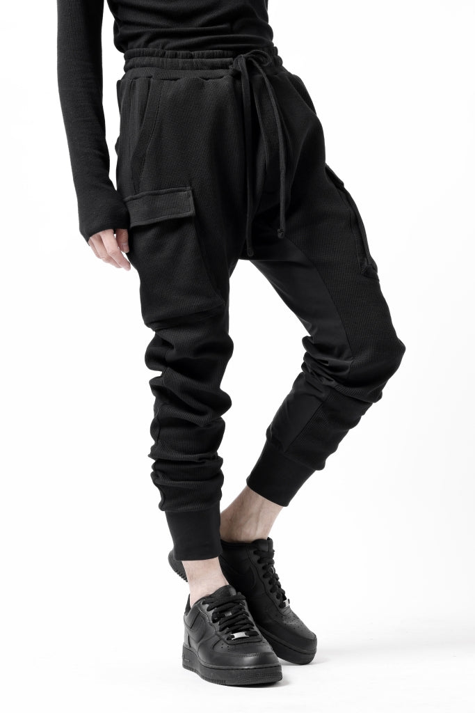 thom/krom WORKED EASY JOGGER PANTS / WAFFLE JERSEY