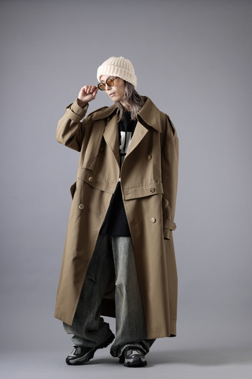 Feng Chen Wang DETACHABLE TRENCH COAT