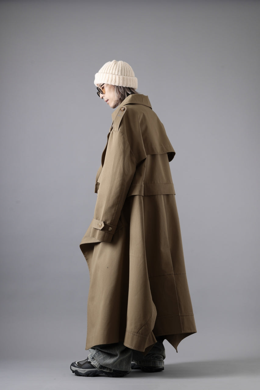 Feng Chen Wang DETACHABLE TRENCH COAT