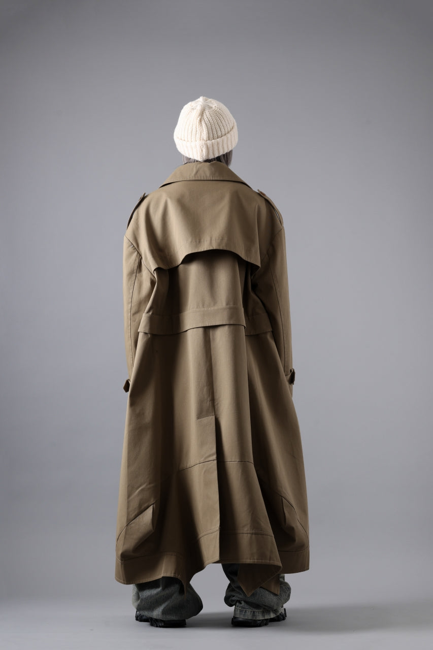 Feng Chen Wang DETACHABLE TRENCH COAT