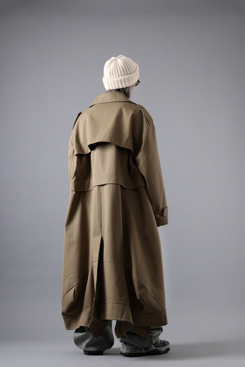 Feng Chen Wang DETACHABLE TRENCH COAT