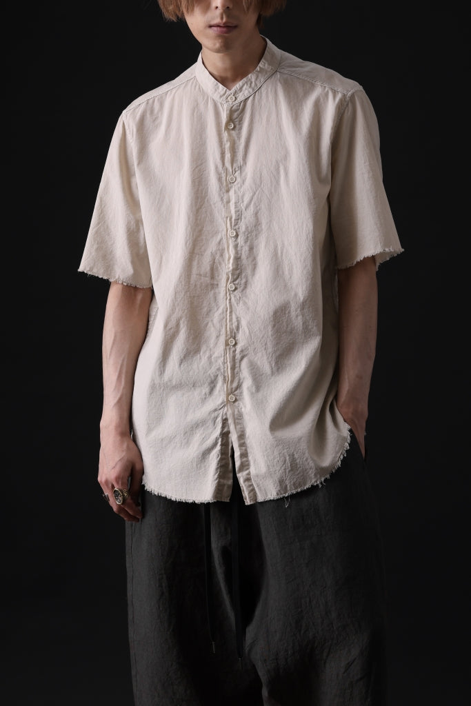 daub DYEING MINIMAL SS SHIRT / ORGANIC COTTON