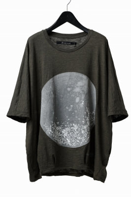 A.F ARTEFACT DOLMAN BIG TEE / ABSTRACT PRINT Ver. / SLAB JERSEY