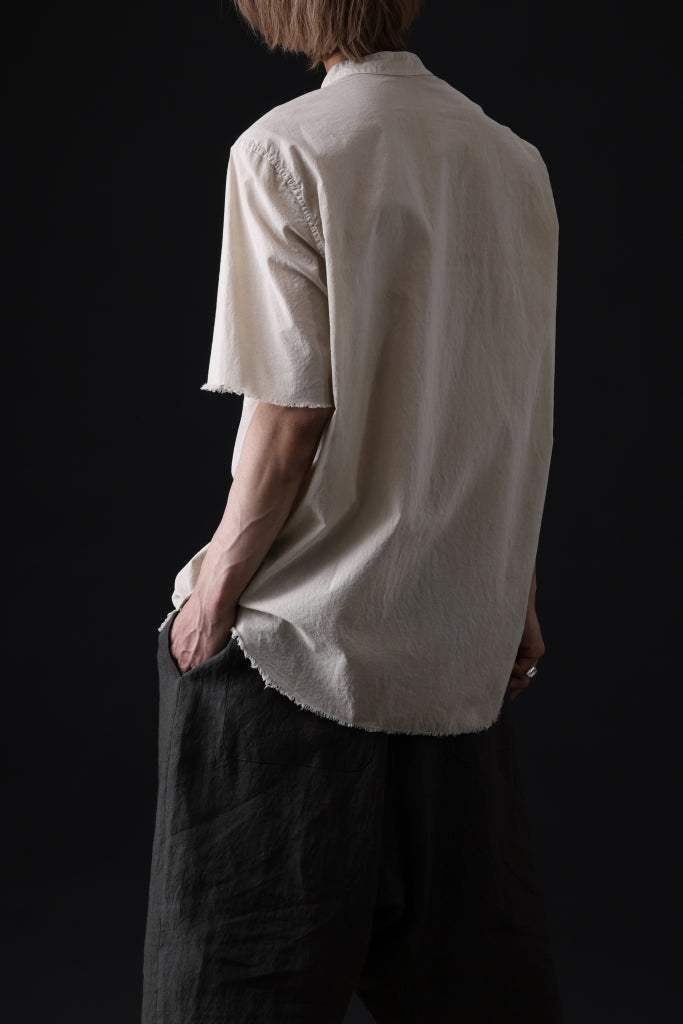 daub DYEING MINIMAL SS SHIRT / ORGANIC COTTON