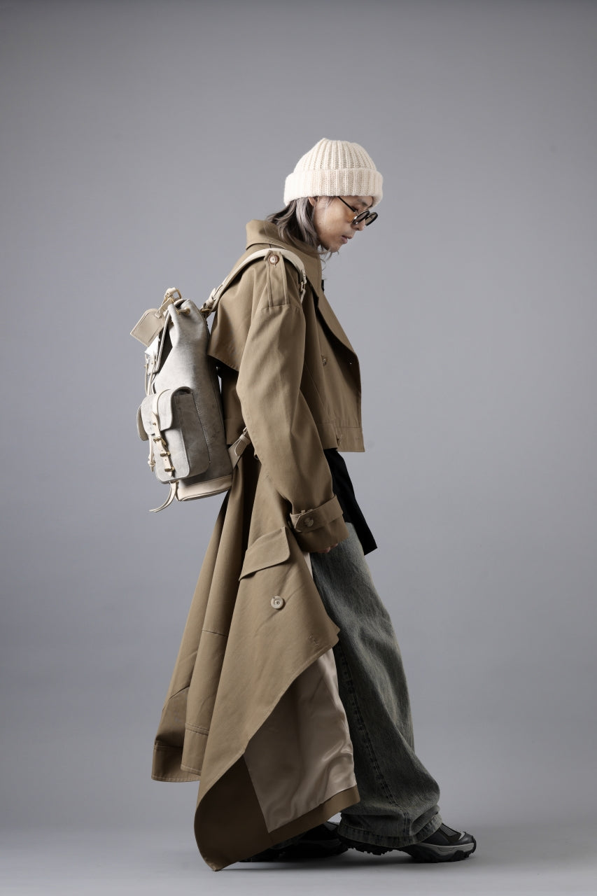 Feng Chen Wang DETACHABLE TRENCH COAT